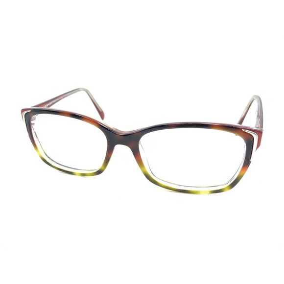 Prada SPR02O FAK-0A5 Tortoise Orange Red Brown Sunglasses Frames 54-17 140 Italy - Picture 8 of 12